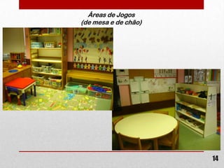 Áreas de Jogos
(de mesa e de chão)

14

 