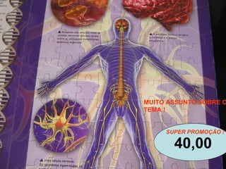 MUITO ASSUNTO SOBRE O
TEMA !
40,00
SUPER PROMOÇÃO !
 