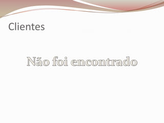 Clientes

 