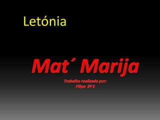 Escola Secundária de Porto de MósO Poeta/PoemaIrlandaPoeta:  Samuel BeckettPoema:«Instante»Aluna: Mariana  8ºE Disciplina: PortuguêsProfessora: Natércia Arqueiro