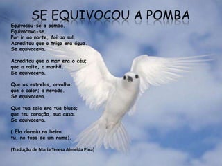 Dava a última camisa por um poema 				Dava a última camisa por um poema.	Domingo ao fim da tarde só restam cinzas.Todos. Tudo inteiramente consumido. Tudo, o quê?Segunda, sobrava alguma palavra intacta na lareira?Terçatão comprida como um anoquarta, outra vez a esperançaNão, sem poema não se pode viver!Quinta a memória entra em pânicoA pouca claridade que restava anoiteceutambém na sexta as vagonetas com o meu minérioperdem-se no túnelSábado:trabalho em vão!Domingo tudo recomeça e voltava a dara última camisa por um poemaTradução de Ernesto SampaioInRosa do Mundo- 2001 Poemas para o futuro