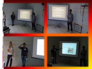 Apresentação do trabalho de conclusão dos alunos do