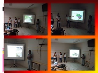 Apresentação do trabalho de conclusão dos alunos do