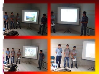 Apresentação do trabalho de conclusão dos alunos do