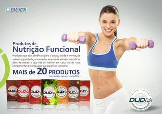 MAIS de 20PRODUTOSdisponíveis no seu backoﬃce
 