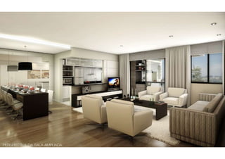 perSpectiva da Sala ampliada
 