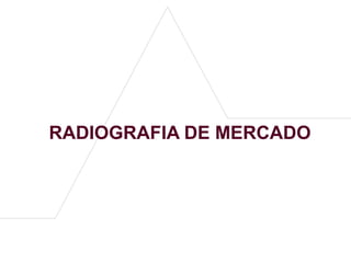 RADIOGRAFIA DE MERCADO  