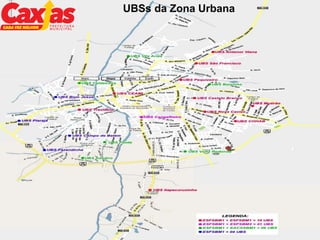 e-SUS Atenção Básica
UBSs da Zona Urbana
 