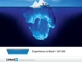 Macaé = 18

Experiência: 3-5 & 6-10 anos = 60

Indústria: Óleo e Gás = 641

Local: Rio de Janeiro = 38.900

Cargo: Gerente OR Contratos = 53.400

Engenheiros no Brasil = 347.000

Soluções de recrutamento

 