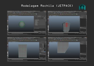 Modelagem Mochila (JETPACK)
 