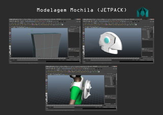Modelagem Mochila (JETPACK)
 