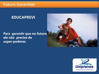 Futuro GarantidoConceito de Pouparé desafiador.