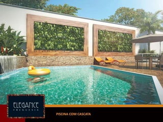 PISCINA COM CASCATA
 