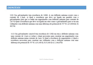 EXERCÍCIOS
Prof. Dr. Giuliano Estevam 192
 