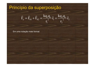 Não é possível exibir esta imagem.
Princípio da superposição
Em uma notação mais formal:
 
