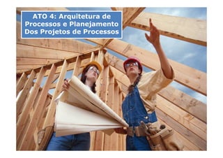 Copyright © ELO Group 2012 - Confidencial
ATO 4: Arquitetura de
Processos e Planejamento
Dos Projetos de Processos
 