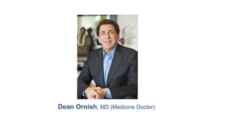 Dean Ornish, MD (Medicine Doctor) 
 