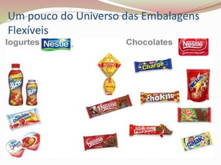 Um pouco do Universo das Embalagens
Flexíveis
 