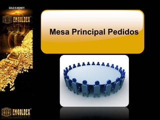 Mesa Principal Pedidos = 540€
Mesa Principal Pedidos
 