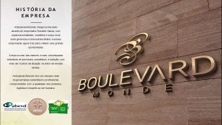 Apresentação (oficial) BOULEVRAD MONDE p/ Vanderlan Costa