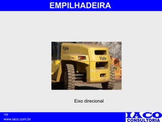 108
www.iaco.com.br
EMPILHADEIRA
Eixo direcional
 