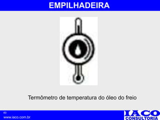 60
www.iaco.com.br
EMPILHADEIRA
Termômetro de temperatura do óleo do freio
 
