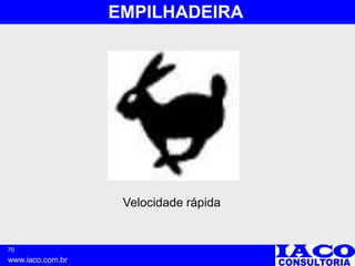 70
www.iaco.com.br
EMPILHADEIRA
Velocidade rápida
 