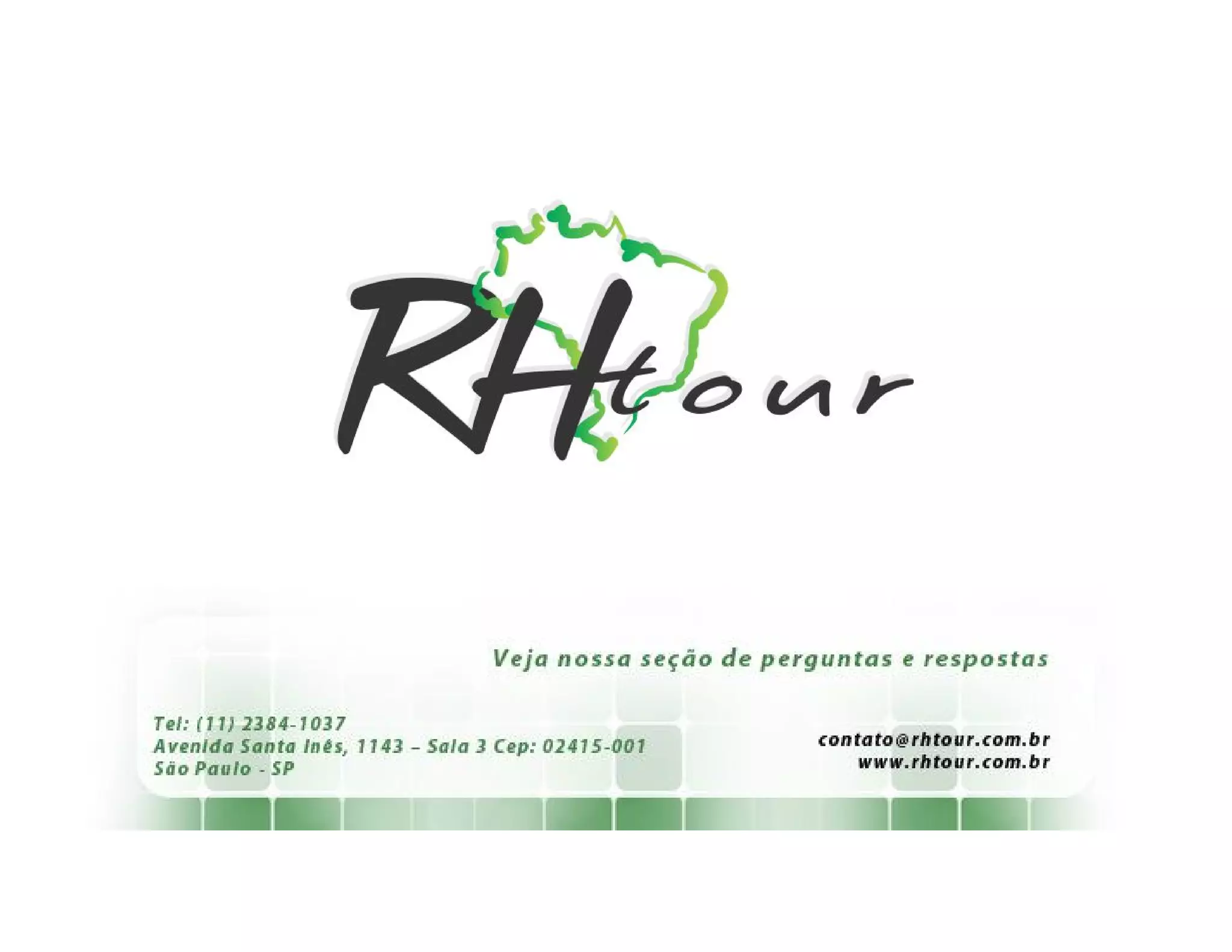 Apresentação Empresas Rh Tour