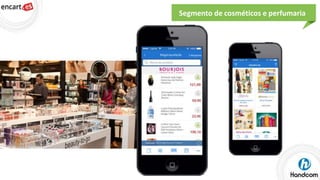 Segmento de cosméticos e perfumaria

 