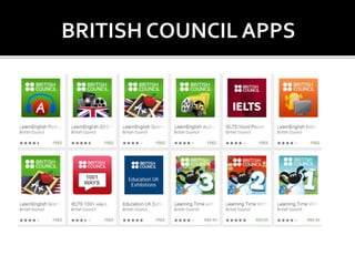 Learning on the go - Apps for Learning English