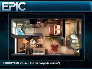 DELUXE  OWNER'S  SUITE –  Até 04 hóspedes (90m²)