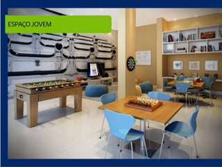 LIVING APARTAMENTO 65M²
ESPAÇO JOVEM
 
