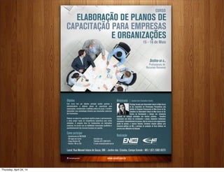 Thursday, April 24, 14
 