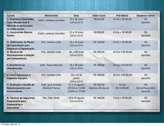 Thursday, April 24, 14
 