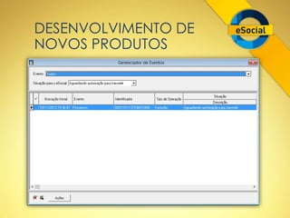 DESENVOLVIMENTO DE 
NOVOS PRODUTOS 
 