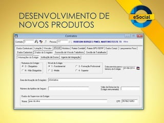 DESENVOLVIMENTO DE 
NOVOS PRODUTOS 
 