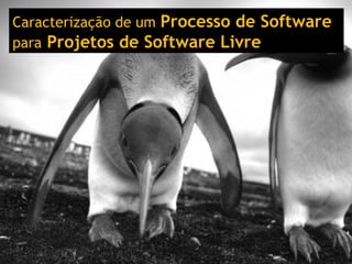 Caracterização de um Processo de Software
para Projetos de Software Livre

 