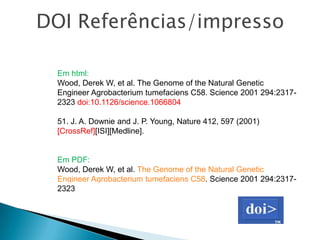 Alguns Critérios WoS/Scopus