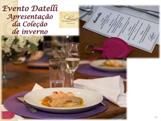 10
Evento Datelli
Apresentação
da Coleção
de inverno
 