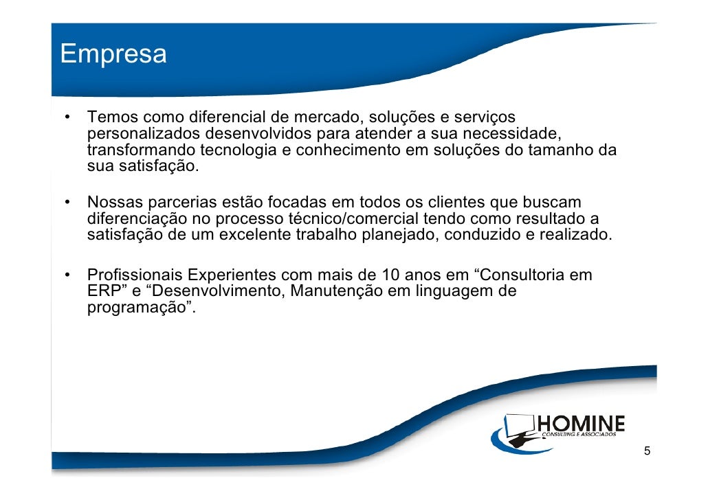 Apresentacao executiva