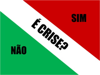 NÃO
SIM
 