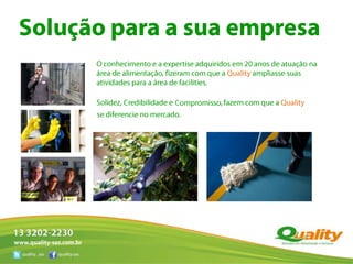 Apresentação facilities