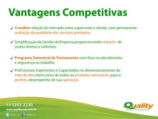 Apresentação facilities