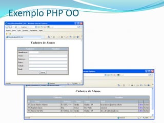 Exemplo – Classe Aluno – Métodos de Acesso a Dados