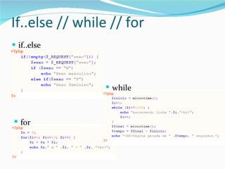 If..else // while // for if..else  while for 