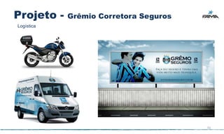 Projeto -   Grêmio Corretora Seguros
Logística




                                       55
 