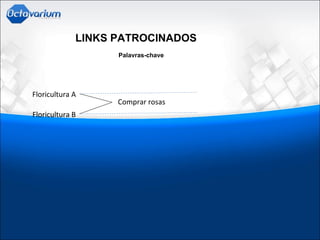 Palavras-chave
LINKS PATROCINADOS
Floricultura A
Floricultura B
Comprar rosas
 