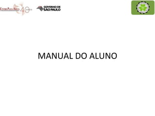 MANUAL DO ALUNO 