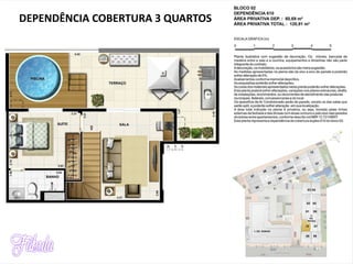 DEPENDÊNCIA COBERTURA 3 QUARTOS
 