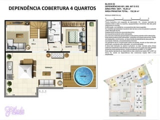 DEPENDÊNCIA COBERTURA 4 QUARTOS
 